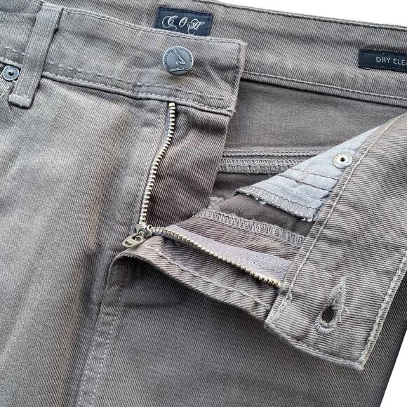 New Citizens Of Humanity Women Waxed Gray Jean Denim Micro Mini Skirt Size 30 - Picture 6 of 11